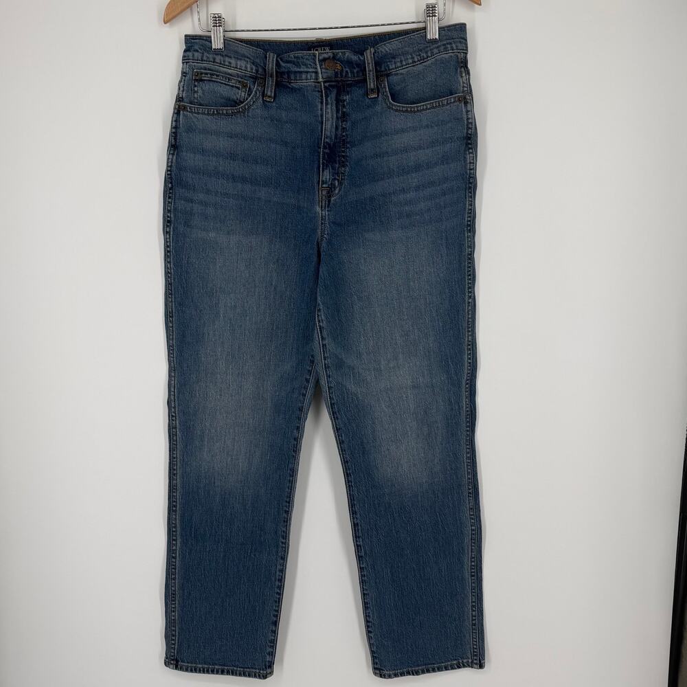J. Crew Women High Rise Classic Vintage Straight Leg Jeans